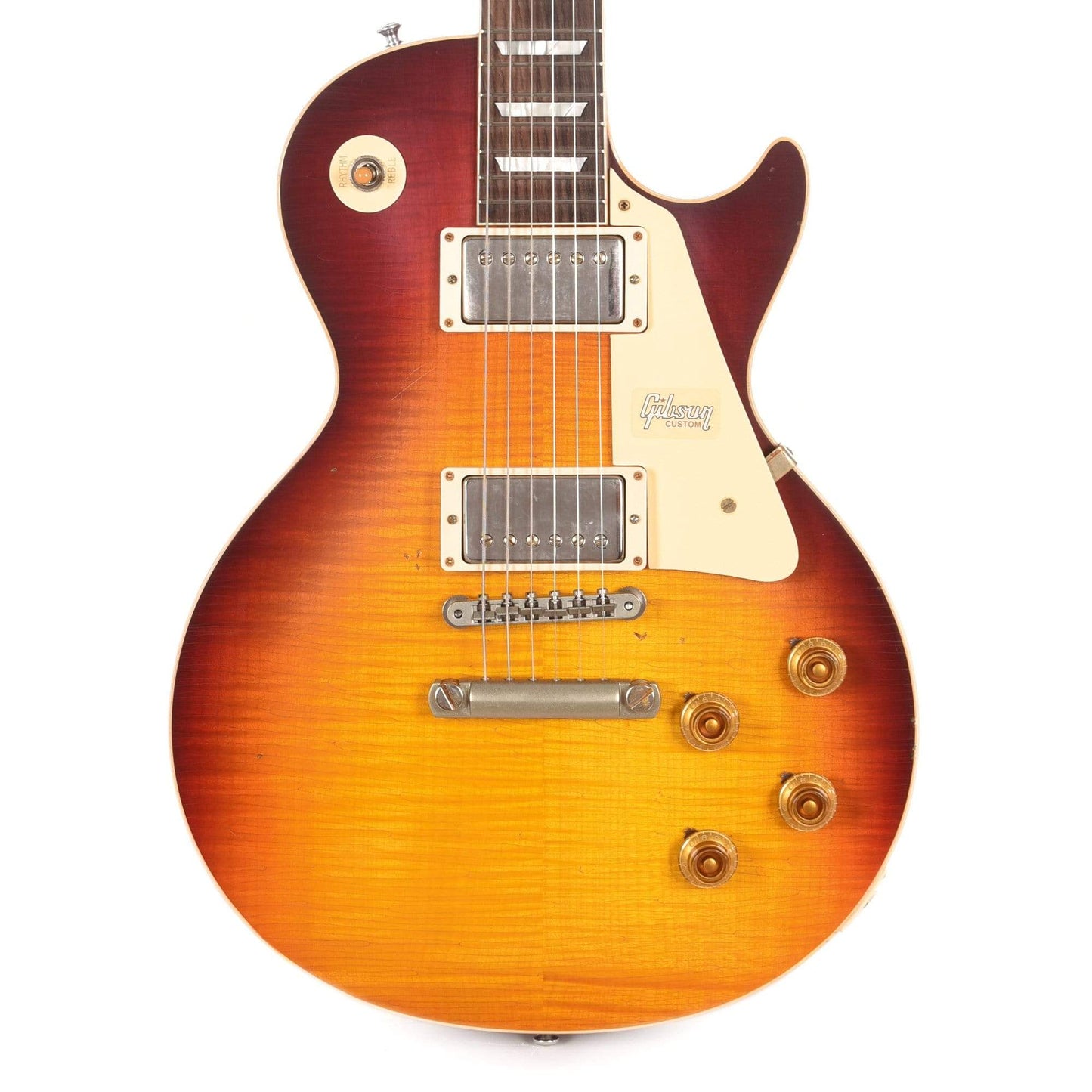 Gibson Custom Shop 1958 Les Paul Standard Vintage Cherry Sunburst Lightly Aged PSL Electric Guitars / Solid Body