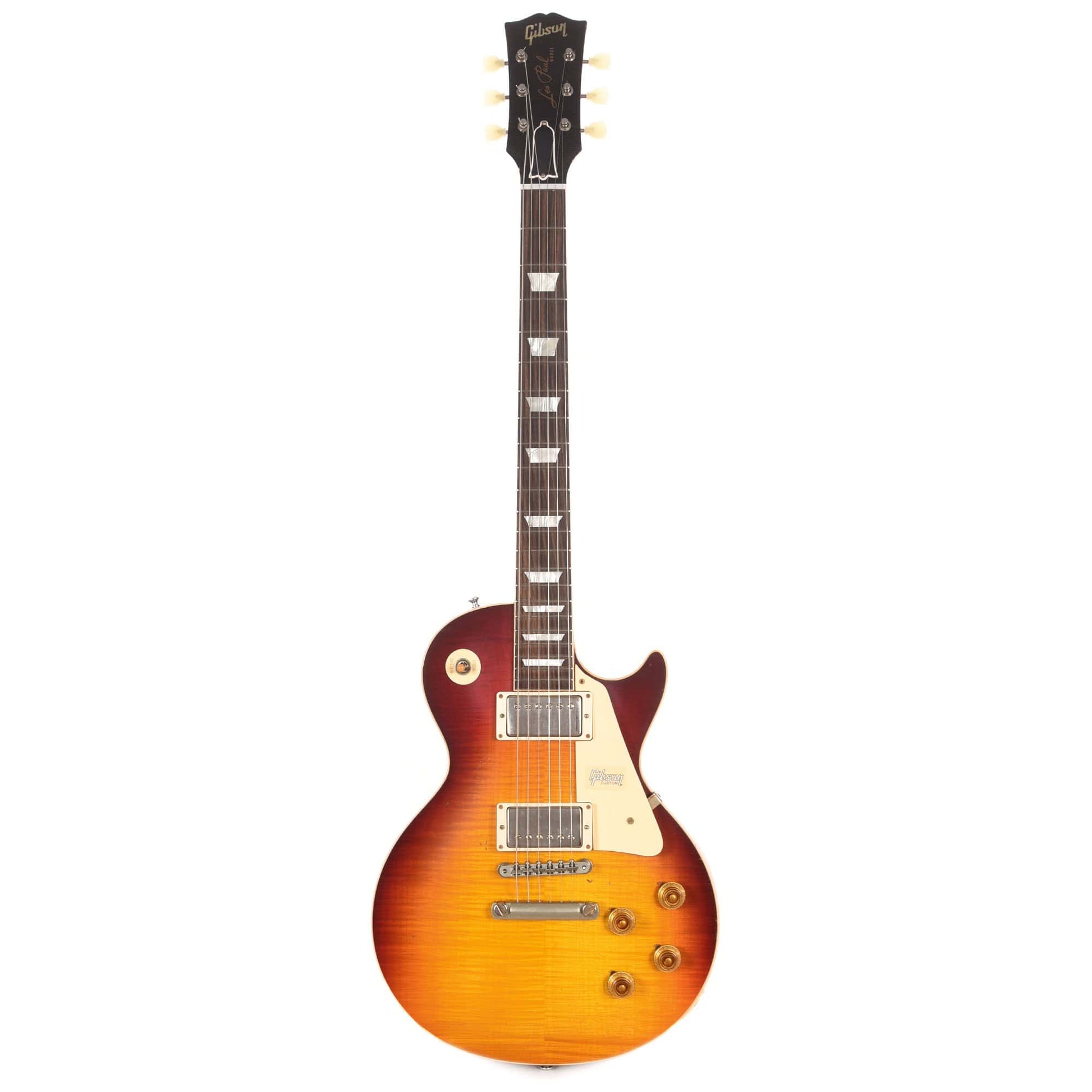 Gibson Custom Shop 1958 Les Paul Standard Vintage Cherry Sunburst Lightly Aged PSL Electric Guitars / Solid Body