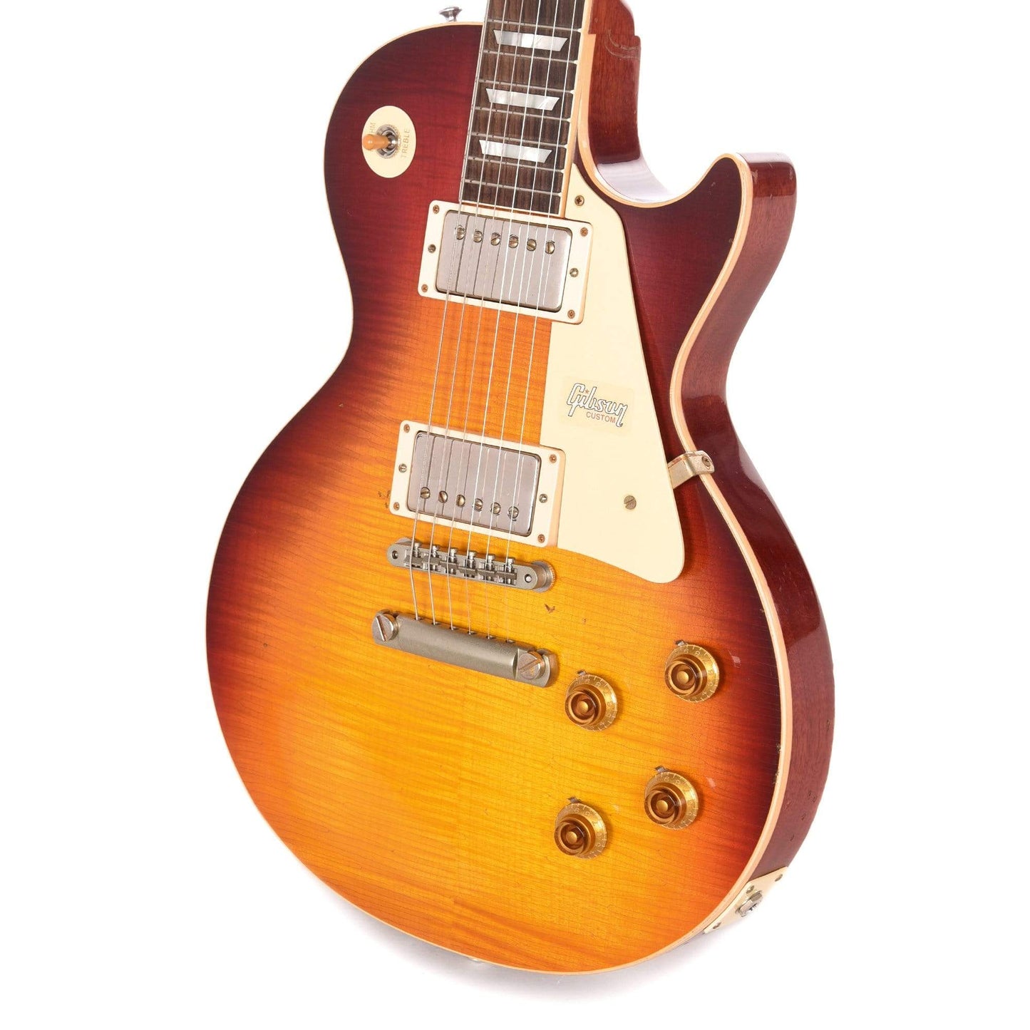 Gibson Custom Shop 1958 Les Paul Standard Vintage Cherry Sunburst Lightly Aged PSL Electric Guitars / Solid Body
