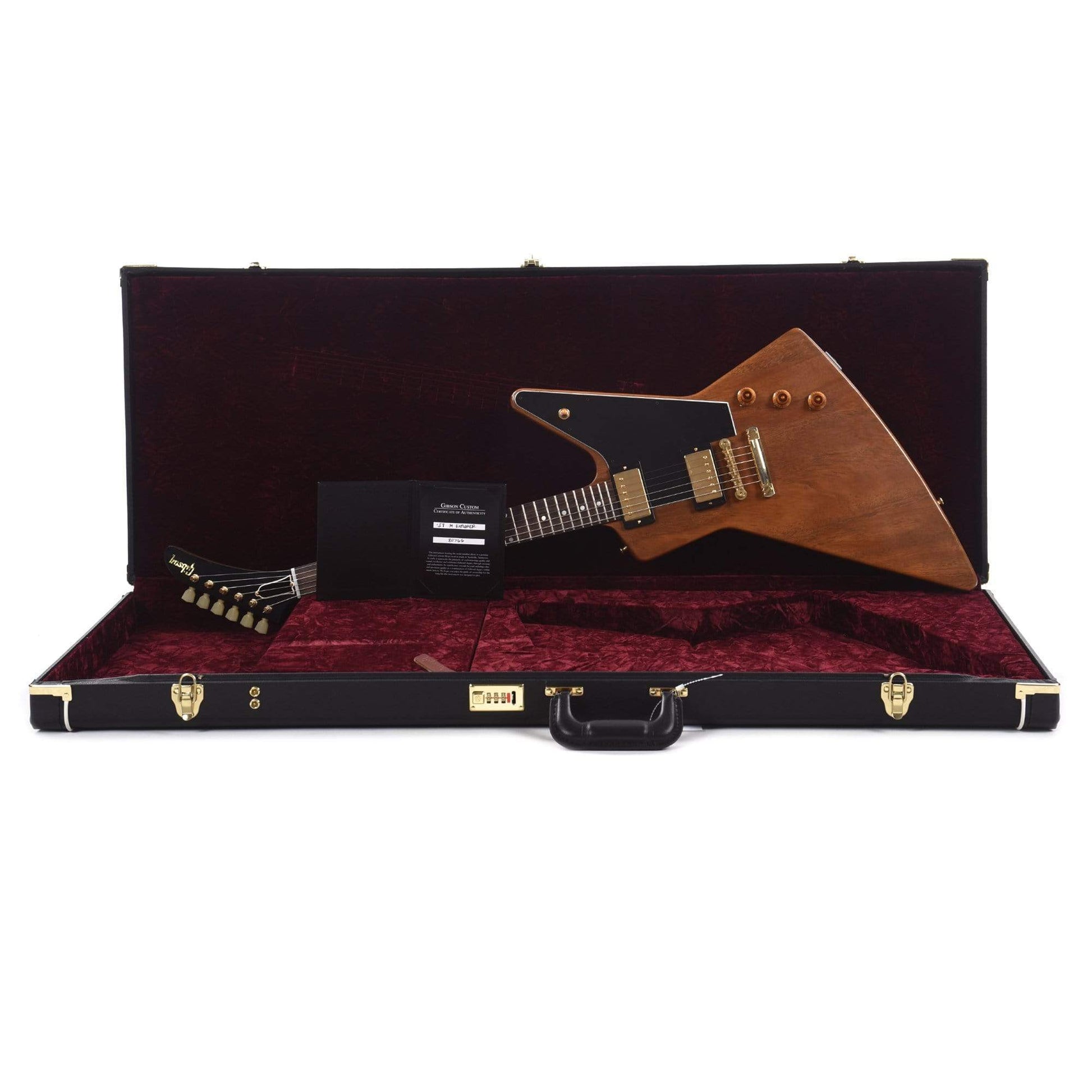 Gibson Custom Shop 1958 Mahogany Explorer Reissue Walnut VOS Electric Guitars / Solid Body
