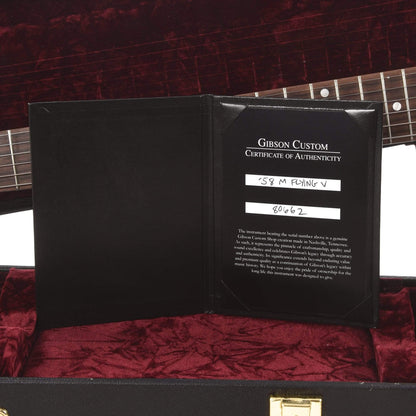 Gibson Custom Shop 1958 Mahogany Flying V Reissue Walnut VOS Electric Guitars / Solid Body