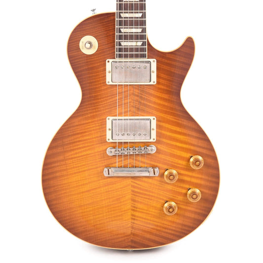 Gibson Custom Shop 1959 Les Paul Standard "CME Spec" Amber VOS w/59 Carmelita Neck Electric Guitars / Solid Body