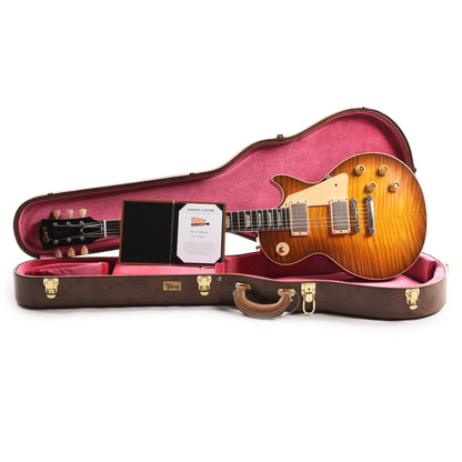 Gibson Custom Shop 1959 Les Paul Standard "CME Spec" Amber VOS w/59 Carmelita Neck Electric Guitars / Solid Body