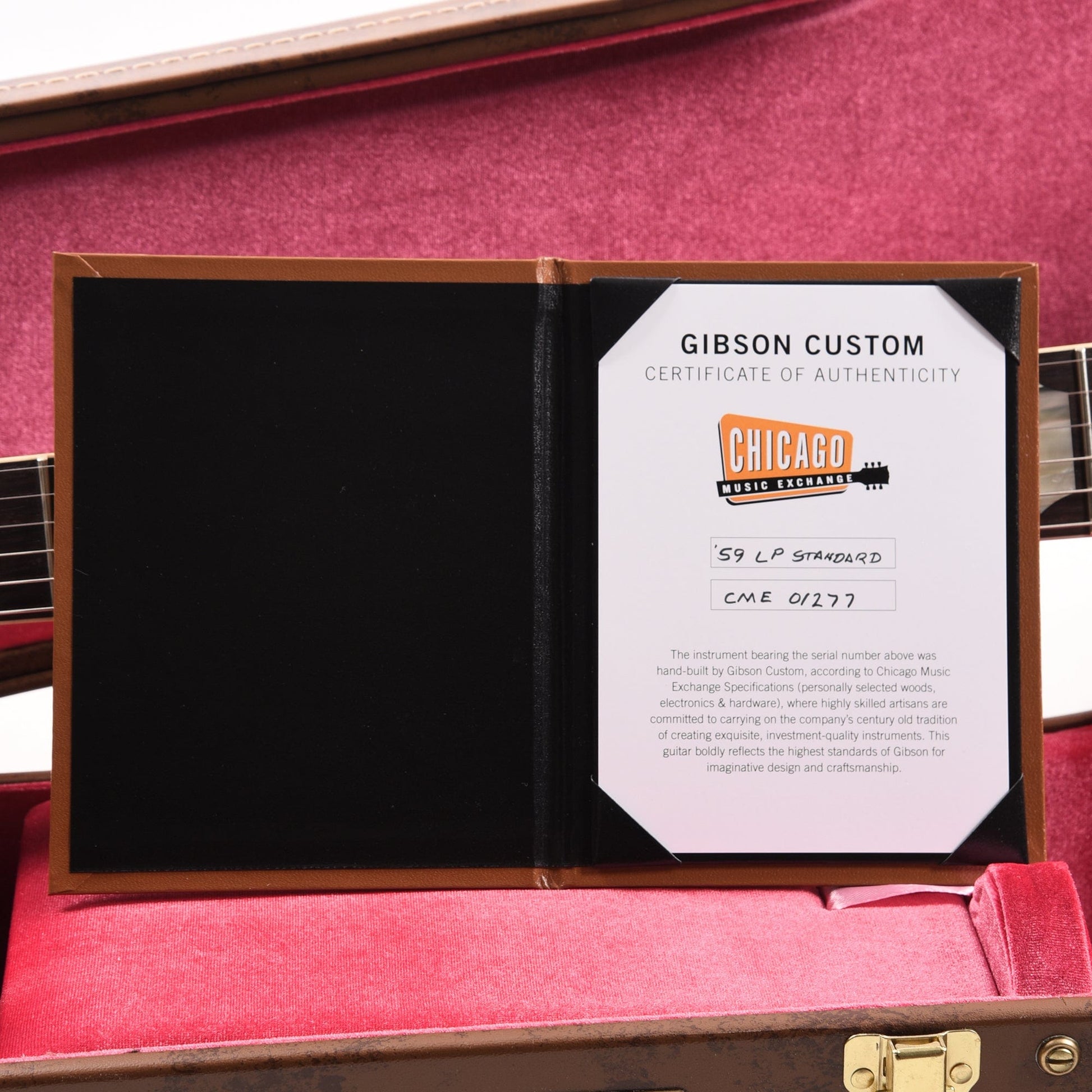 Gibson Custom Shop 1959 Les Paul Standard "CME Spec" Amber VOS w/59 Carmelita Neck Electric Guitars / Solid Body