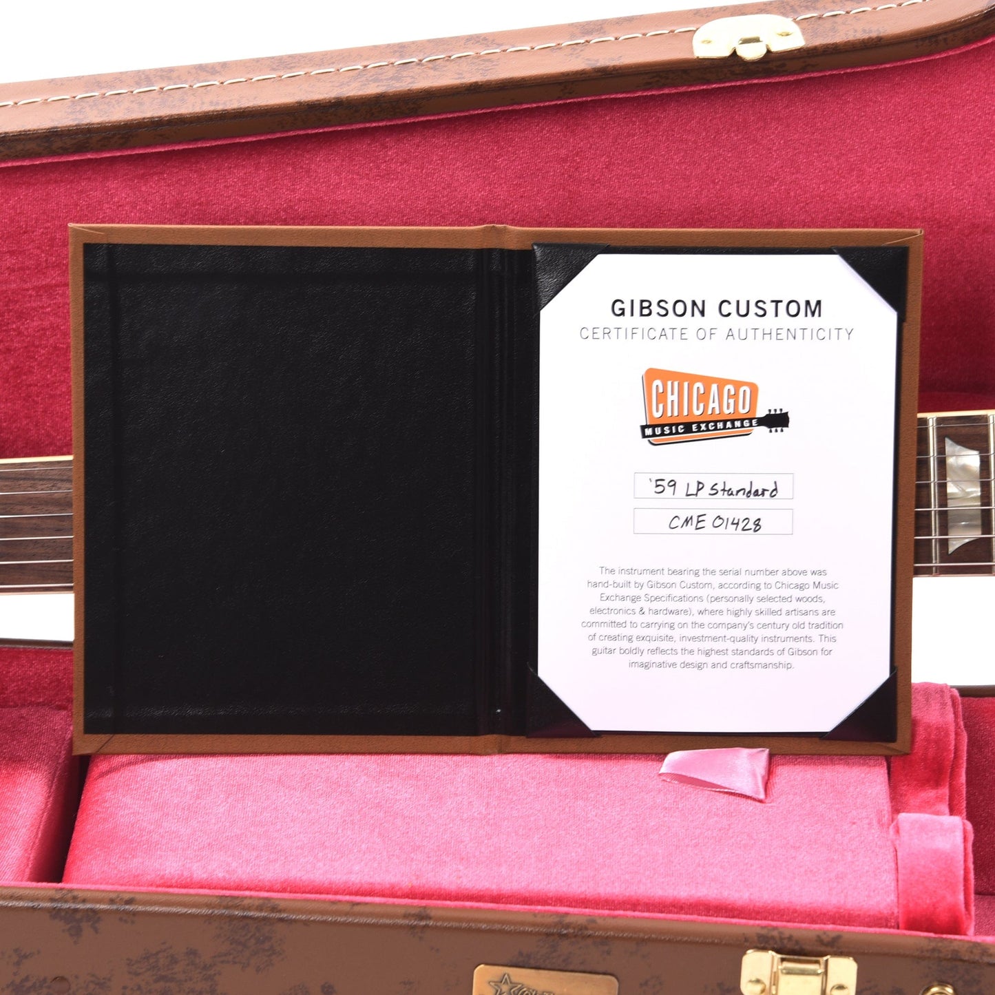 Gibson Custom Shop 1959 Les Paul Standard "CME Spec" Amber VOS w/59 Carmelita Neck Electric Guitars / Solid Body