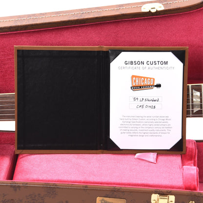 Gibson Custom Shop 1959 Les Paul Standard "CME Spec" Amber VOS w/59 Carmelita Neck Electric Guitars / Solid Body