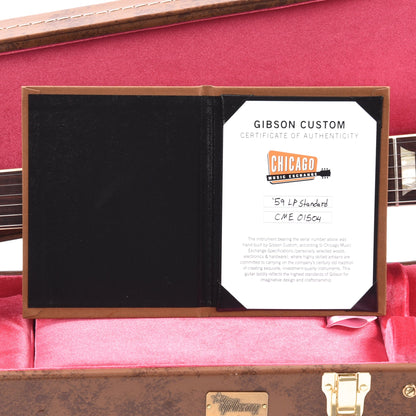 Gibson Custom Shop 1959 Les Paul Standard "CME Spec" Bourbon Burst VOS w/59 Carmelita Neck Electric Guitars / Solid Body