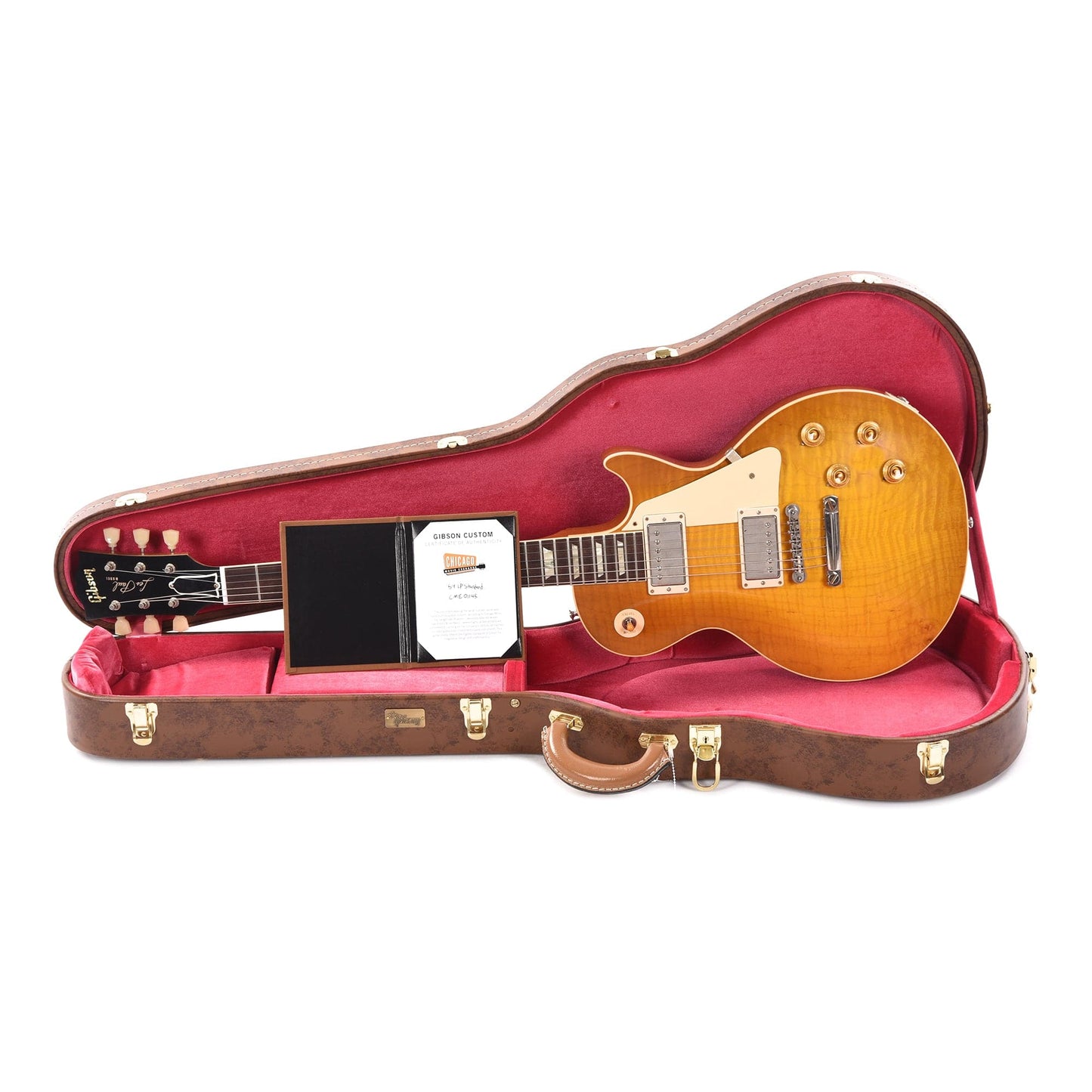 Gibson Custom Shop 1959 Les Paul Standard "CME Spec" Chambered Dirty Lemon Fade VOS w/Lightweight Back Electric Guitars / Solid Body