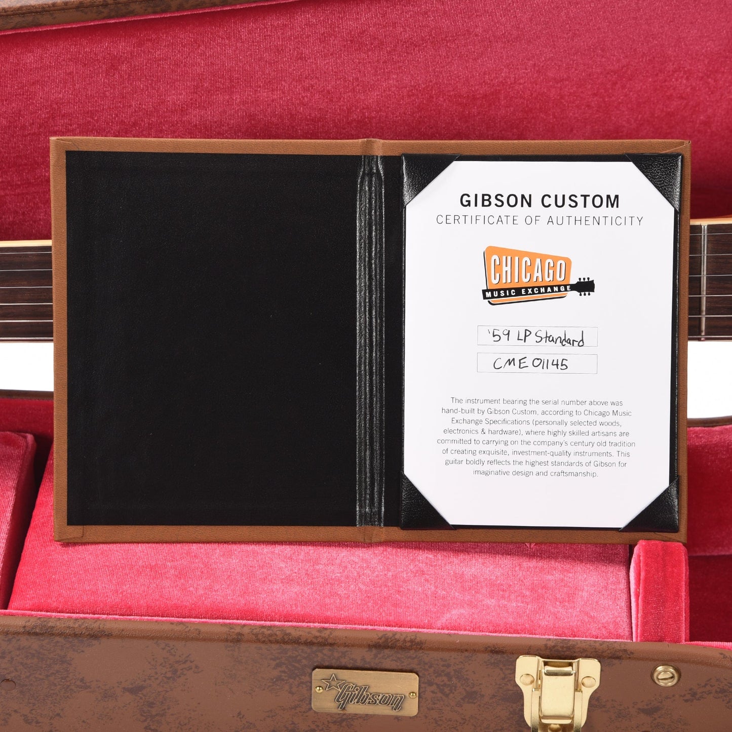 Gibson Custom Shop 1959 Les Paul Standard "CME Spec" Chambered Dirty Lemon Fade VOS w/Lightweight Back Electric Guitars / Solid Body