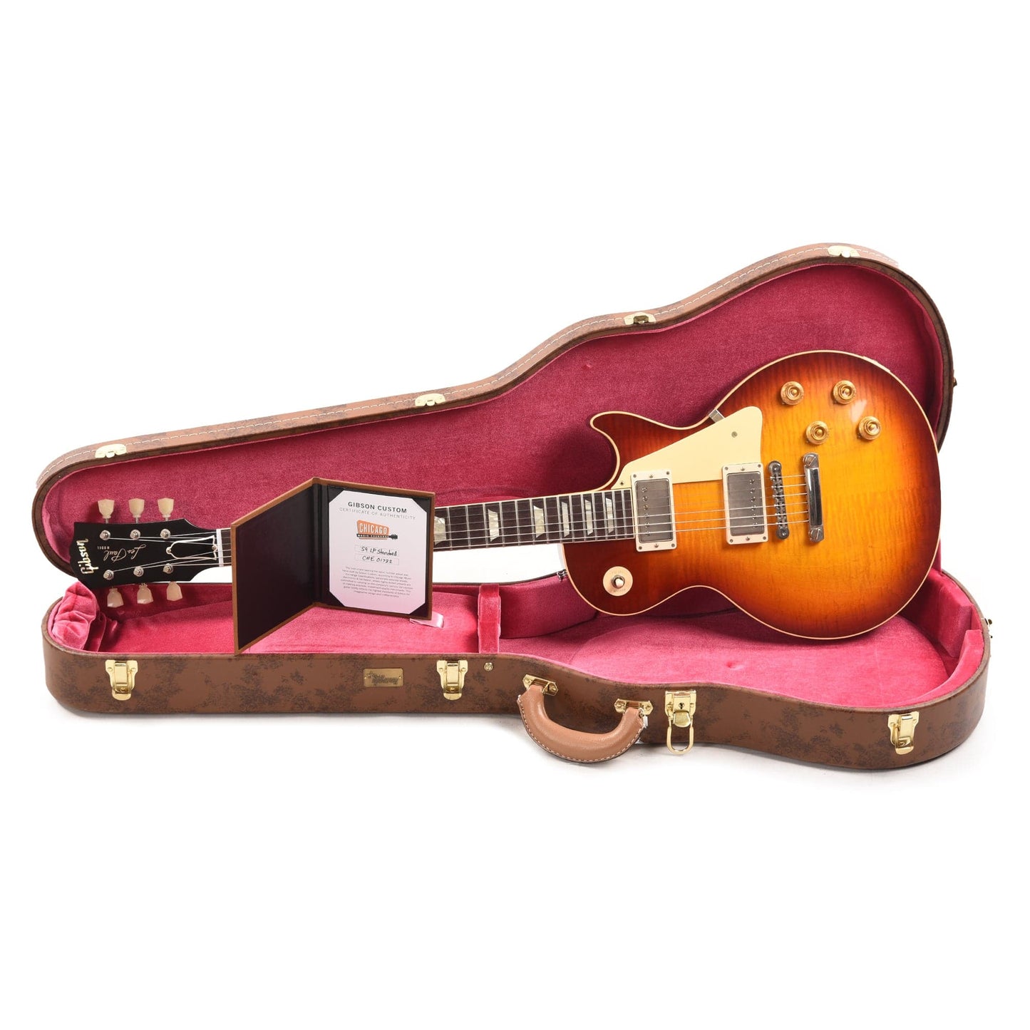 Gibson Custom Shop 1959 Les Paul Standard "CME Spec" Cherry Tea Burst VOS w/60 V2 Neck Electric Guitars / Solid Body