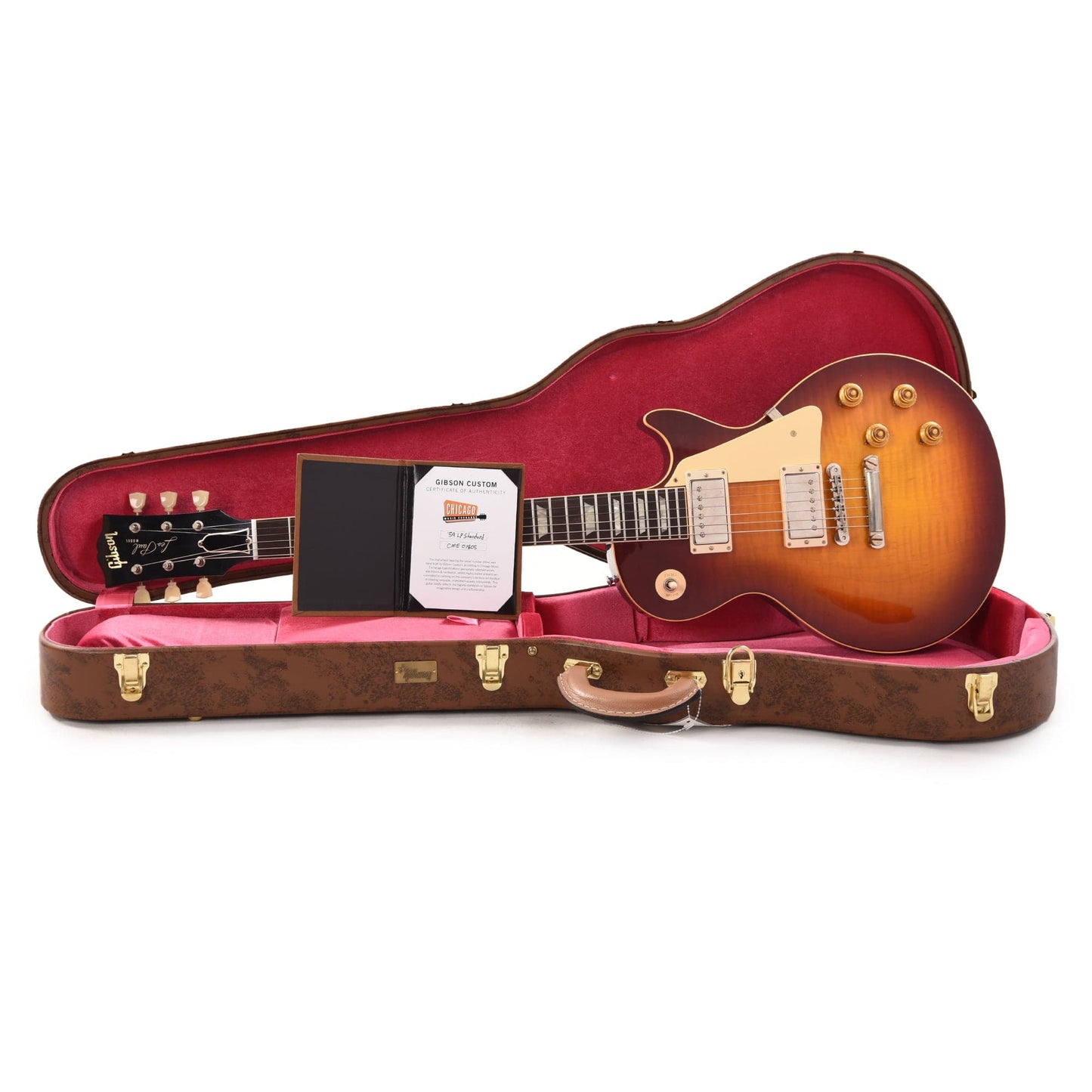 Gibson Custom Shop 1959 Les Paul Standard "CME Spec" Cherry Tea Burst VOS w/60 V2 Neck Electric Guitars / Solid Body