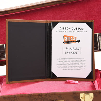 Gibson Custom Shop 1959 Les Paul Standard "CME Spec" Cherry Tea Burst VOS w/60 V2 Neck Electric Guitars / Solid Body