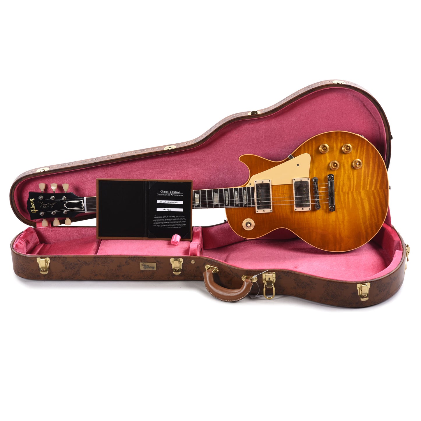 Gibson Custom Shop 1959 Les Paul Standard "CME Spec" Dirty Lemon VOS w/59 Carmelita Neck Electric Guitars / Solid Body
