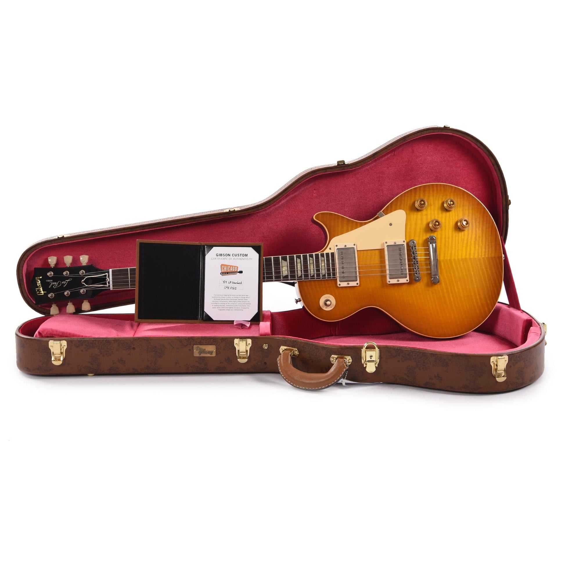 Gibson Custom Shop 1959 Les Paul Standard "CME Spec" Dirty Lemon VOS w/59 Carmelita Neck Electric Guitars / Solid Body