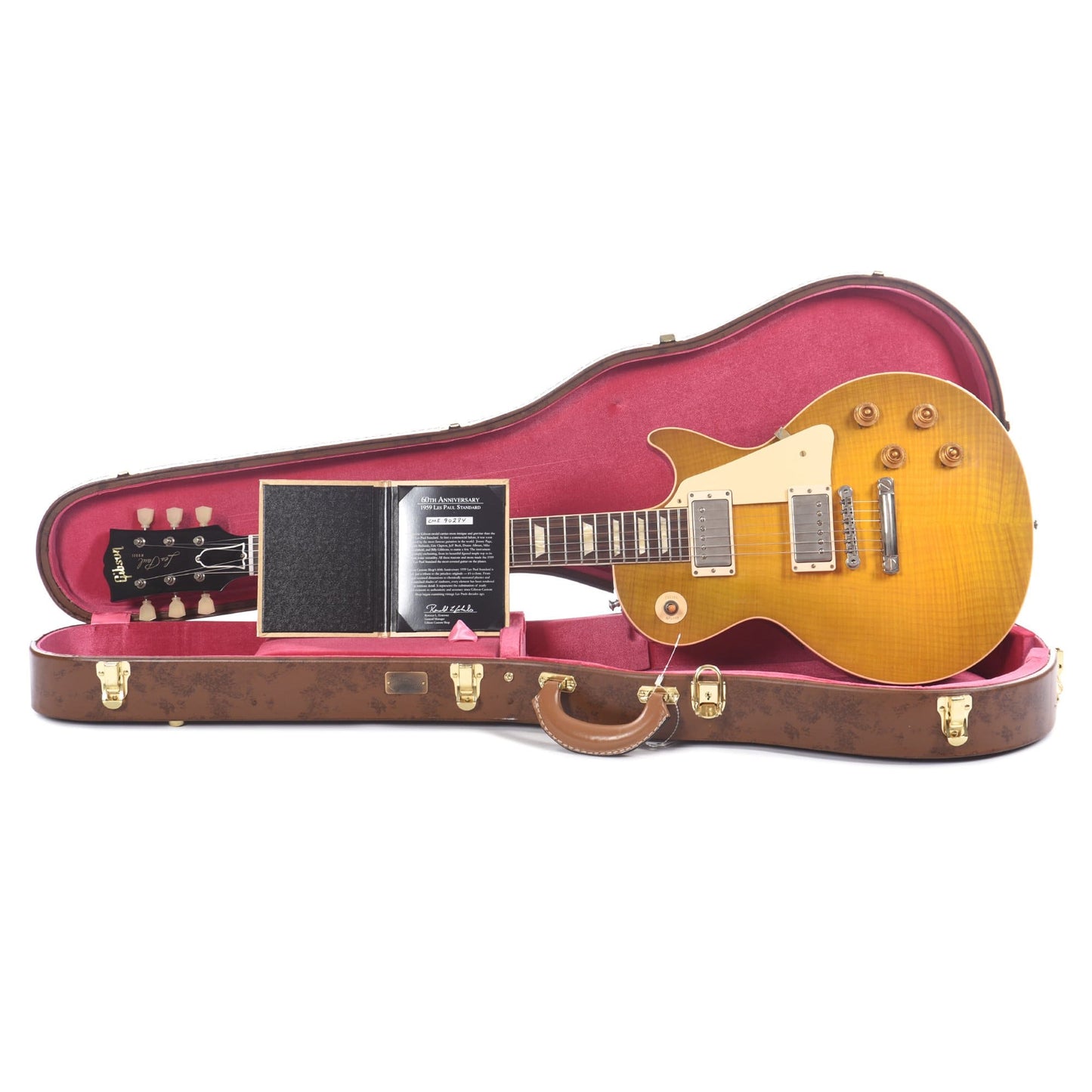 Gibson Custom Shop 1959 Les Paul Standard "CME Spec" Green Lemon VOS Electric Guitars / Solid Body