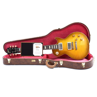 Gibson Custom Shop 1959 Les Paul Standard "CME Spec" Green Lemon VOS w/59 Carmelita Neck Electric Guitars / Solid Body