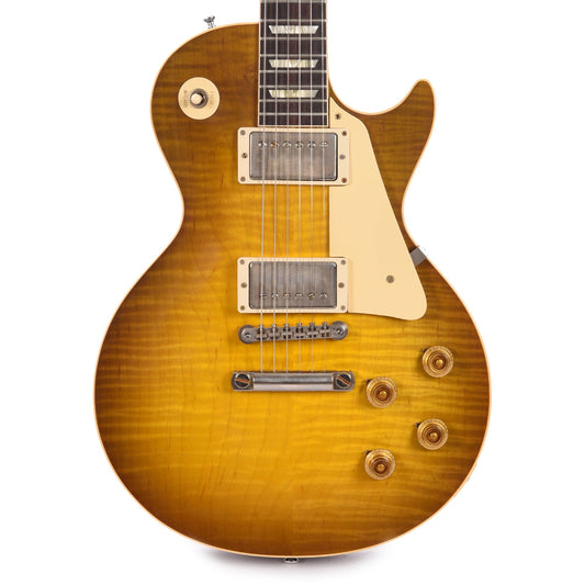 Gibson Custom Shop 1959 Les Paul Standard "CME Spec" Green Lemon VOS w/59 Carmelita Neck Electric Guitars / Solid Body