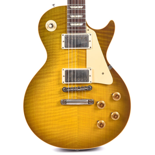 Gibson Custom Shop 1959 Les Paul Standard "CME Spec" Green Lemon VOS w/59 Carmelita Neck Electric Guitars / Solid Body