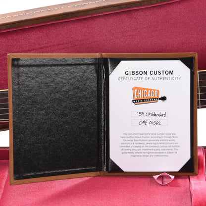 Gibson Custom Shop 1959 Les Paul Standard "CME Spec" Green Lemon VOS w/59 Carmelita Neck Electric Guitars / Solid Body