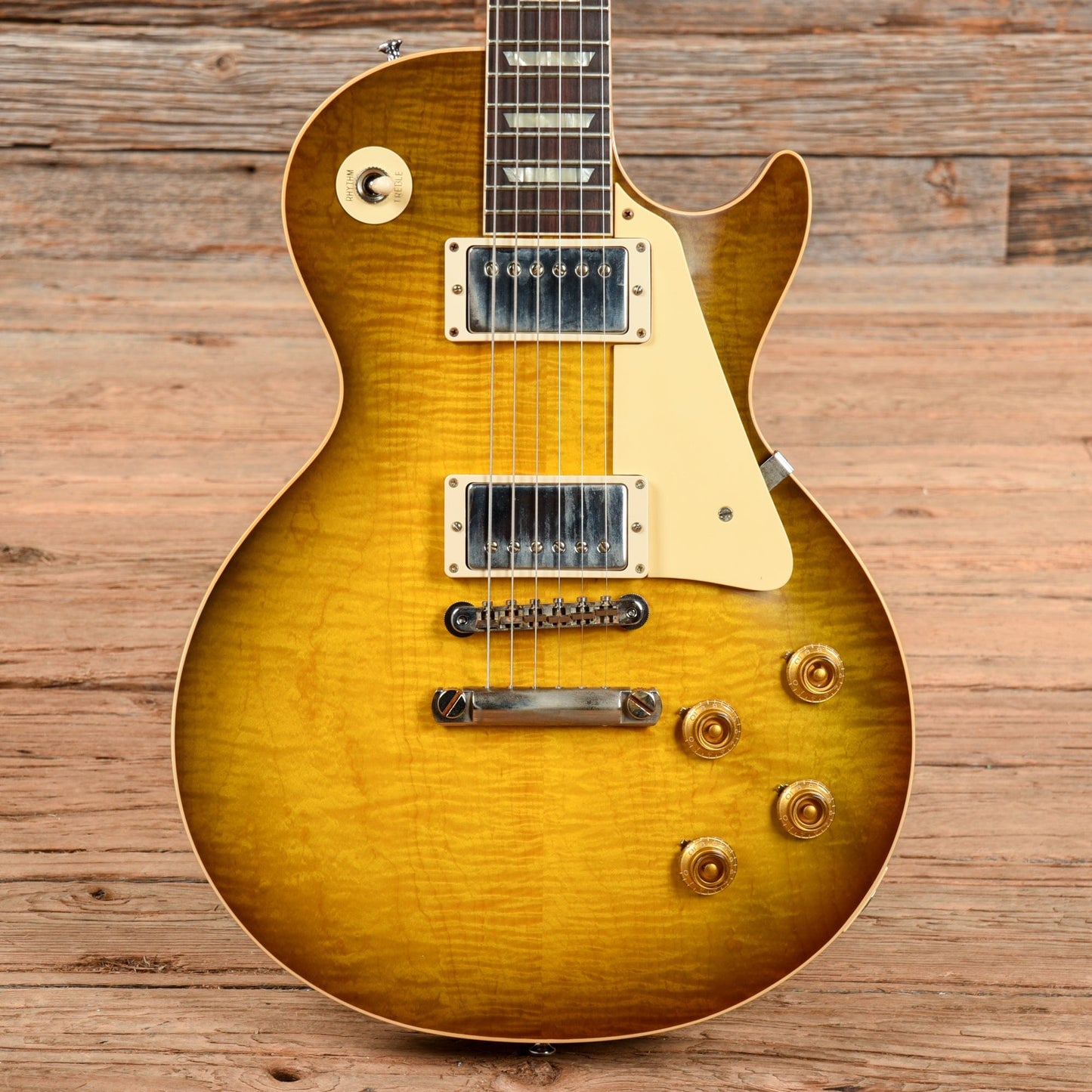 Gibson Custom Shop 1959 Les Paul Standard "CME Spec" Green Lemon VOS w/59 Carmelita Neck Electric Guitars / Solid Body