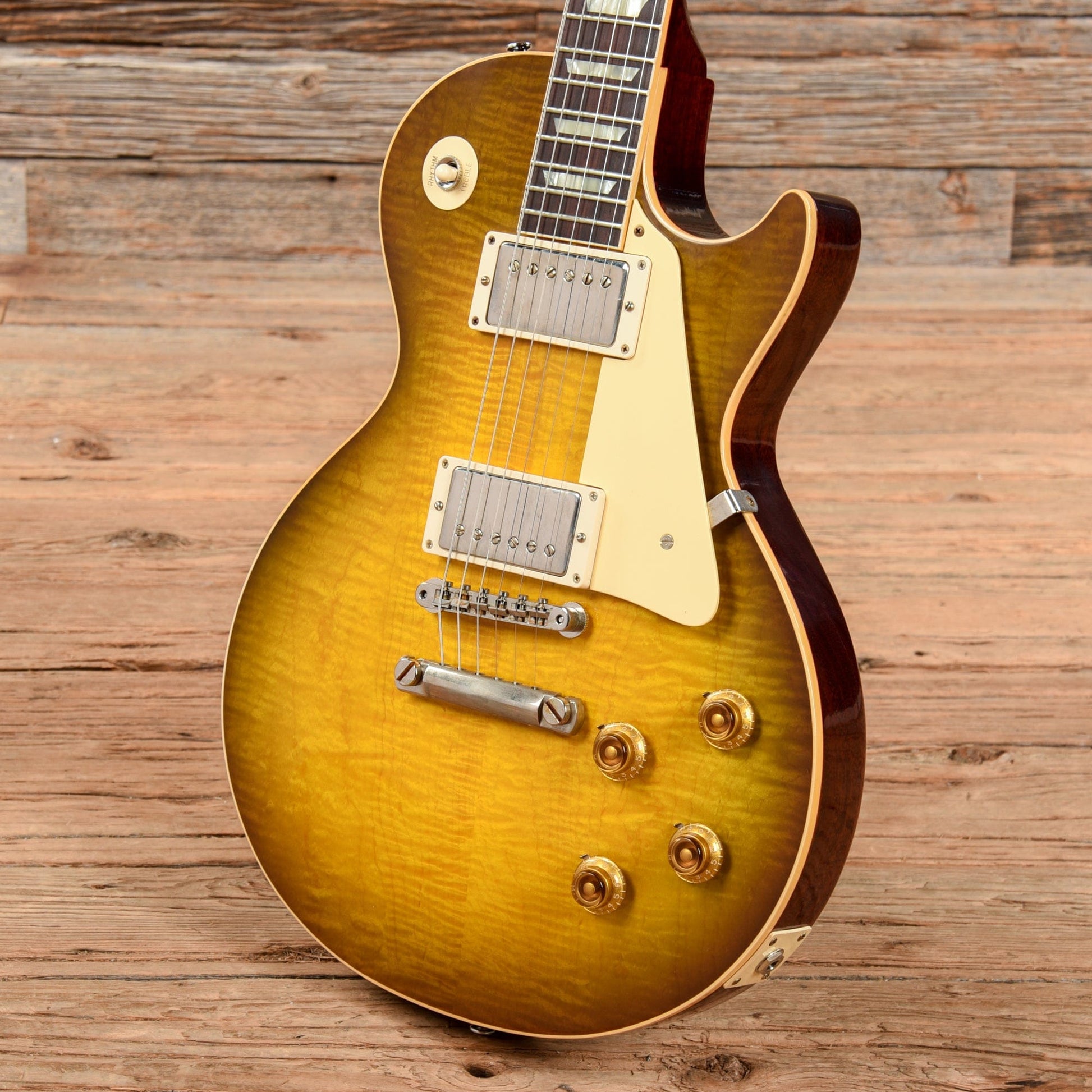 Gibson Custom Shop 1959 Les Paul Standard "CME Spec" Green Lemon VOS w/59 Carmelita Neck Electric Guitars / Solid Body