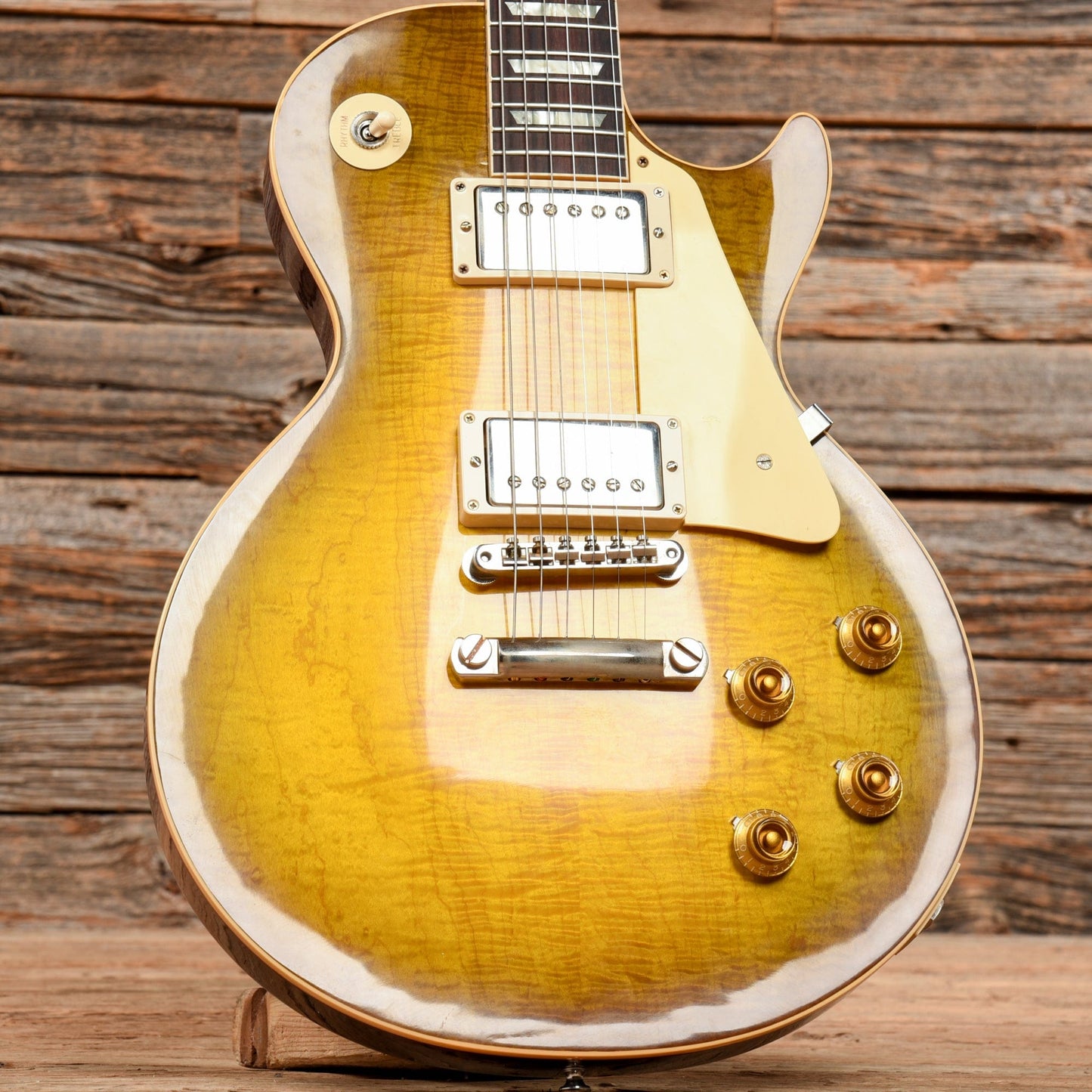 Gibson Custom Shop 1959 Les Paul Standard "CME Spec" Green Lemon VOS w/59 Carmelita Neck Electric Guitars / Solid Body