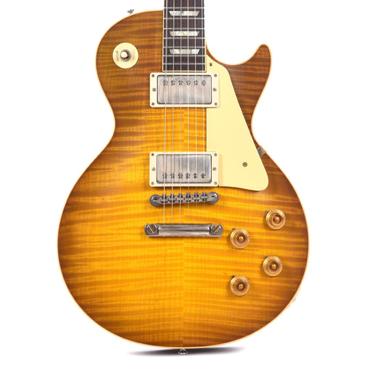 Gibson Custom Shop 1959 Les Paul Standard "CME Spec" Green Lemon VOS w/60 V2 Neck Electric Guitars / Solid Body
