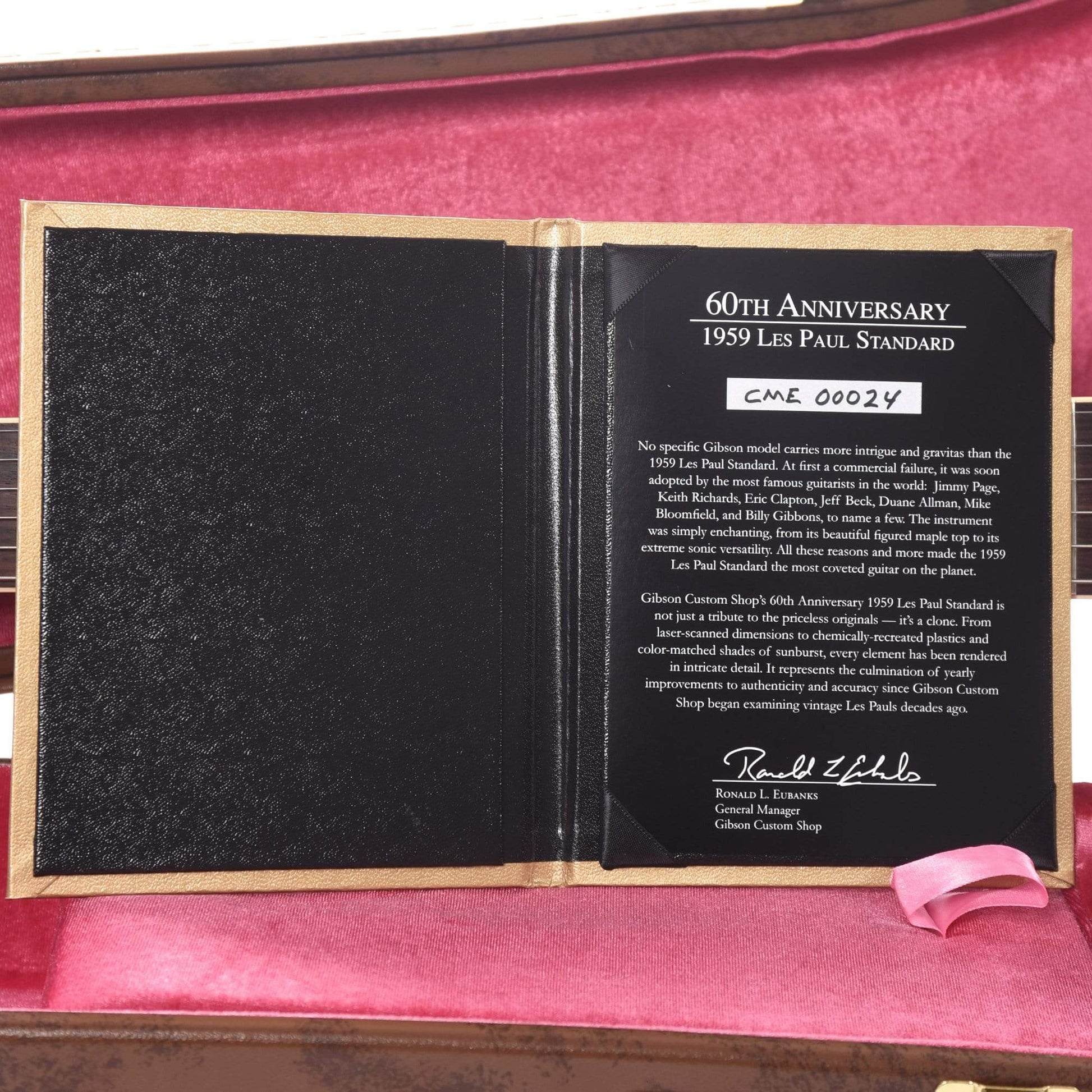 Gibson Custom Shop 1959 Les Paul Standard "CME Spec" Kindred Burst Fade VOS Electric Guitars / Solid Body