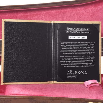 Gibson Custom Shop 1959 Les Paul Standard "CME Spec" Kindred Burst Fade VOS Electric Guitars / Solid Body