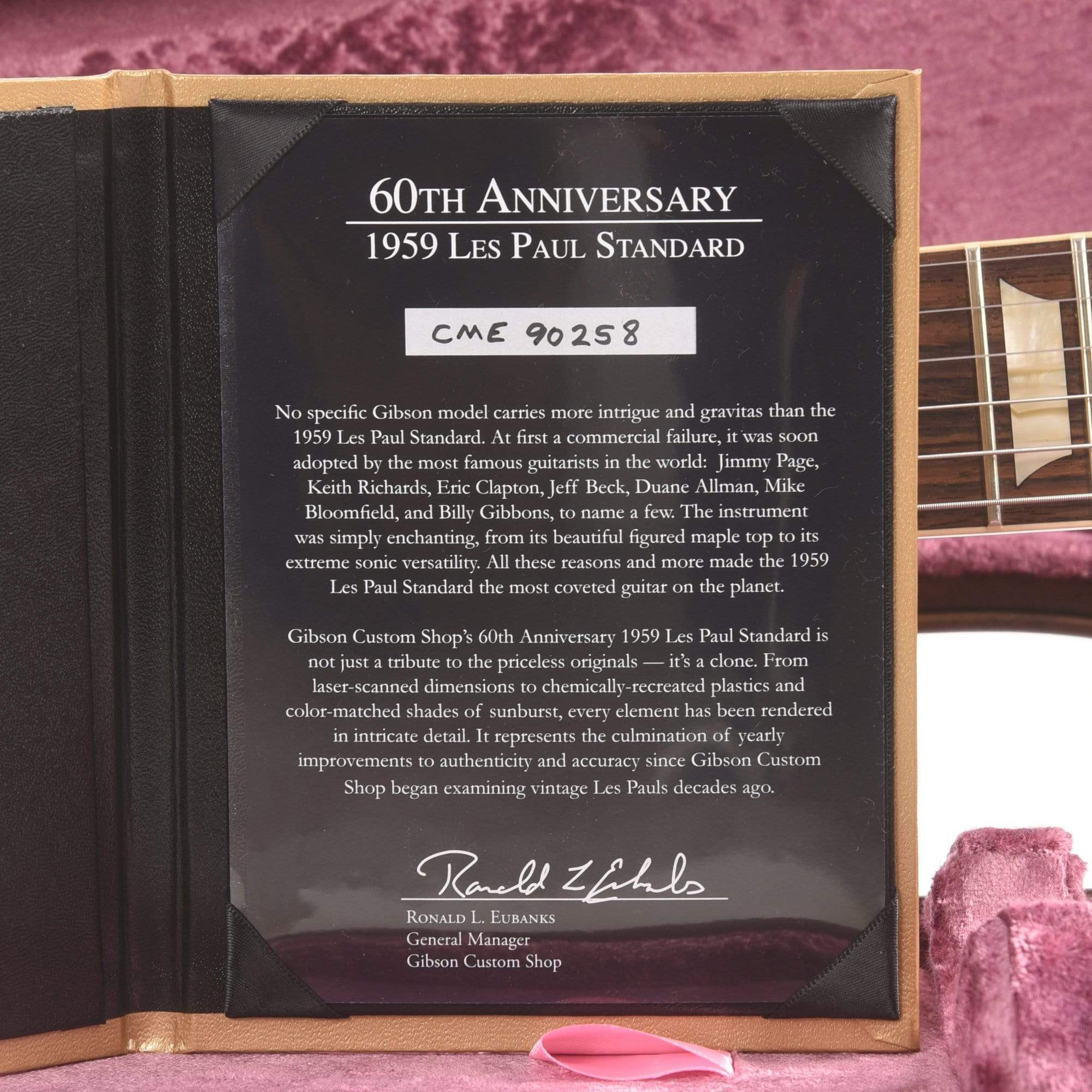 Gibson Custom Shop 1959 Les Paul Standard 