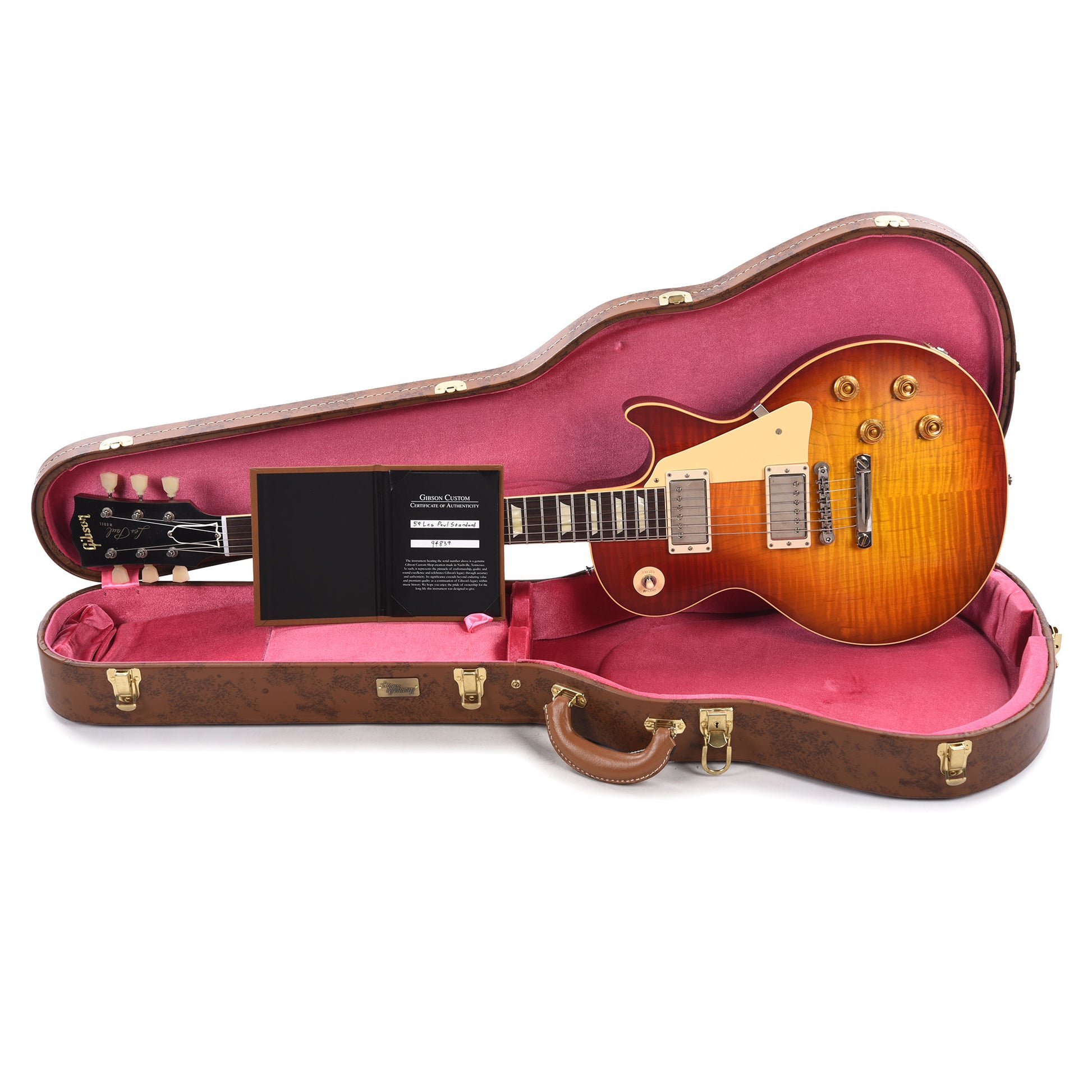 Gibson Custom Shop 1959 Les Paul Standard "CME Spec" Red Sky Fade VOS w/59 Carmelita Neck Electric Guitars / Solid Body