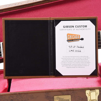 Gibson Custom Shop 1959 Les Paul Standard "CME Spec" Red Sky Fade VOS w/59 Carmelita Neck Electric Guitars / Solid Body