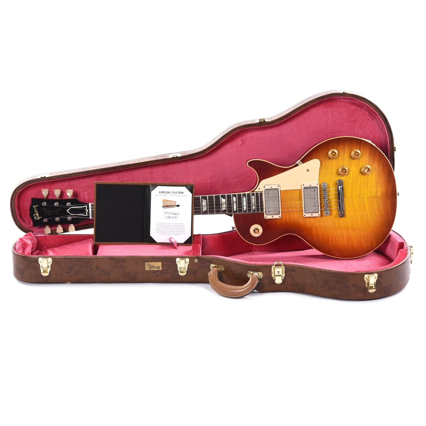 Gibson Custom Shop 1959 Les Paul Standard "CME Spec" Red Sky Fade VOS w/59 Carmelita Neck Electric Guitars / Solid Body