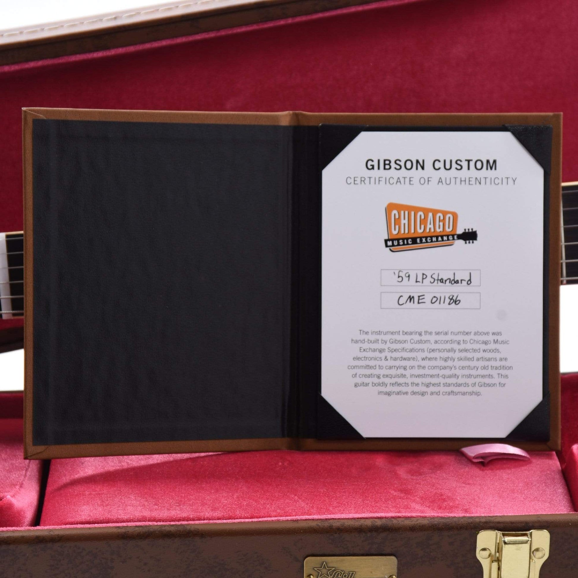 Gibson Custom Shop 1959 Les Paul Standard "CME Spec" Red Sky Fade VOS w/59 Carmelita Neck Electric Guitars / Solid Body