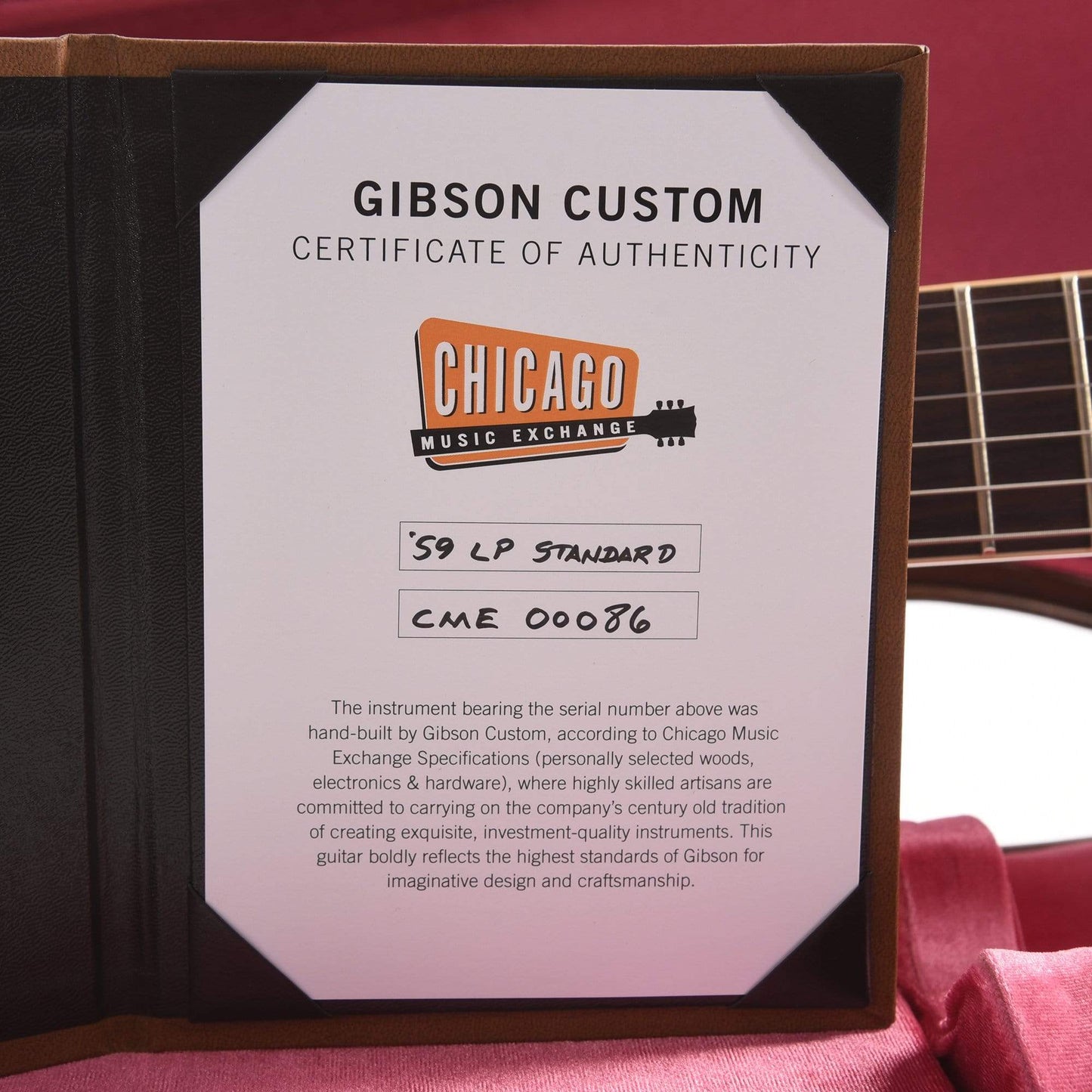 Gibson Custom Shop 1959 Les Paul Standard "CME Spec" Royal Tea Burst Gloss w/59 Carmelita Neck Electric Guitars / Solid Body