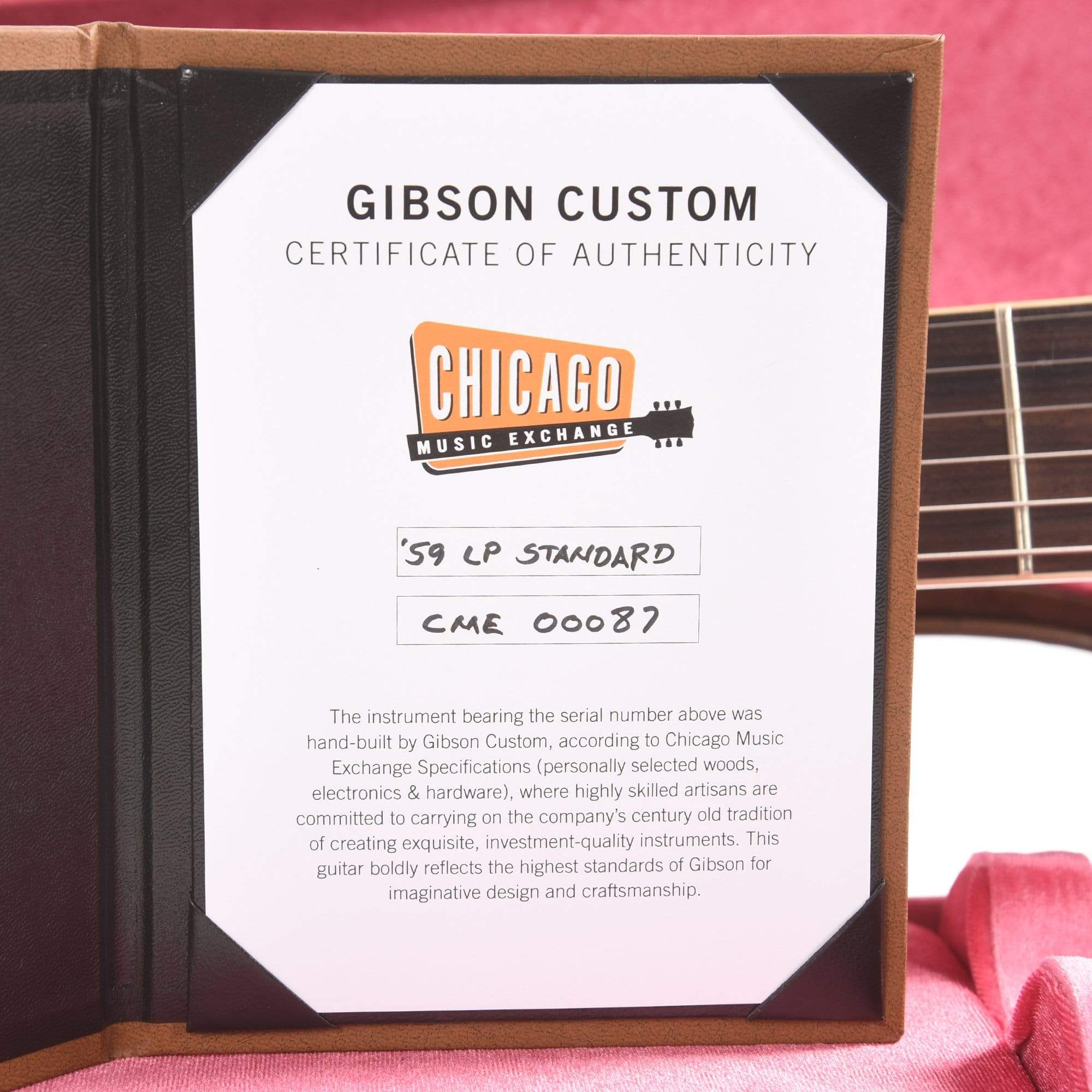 Gibson Custom Shop 1959 Les Paul Standard 