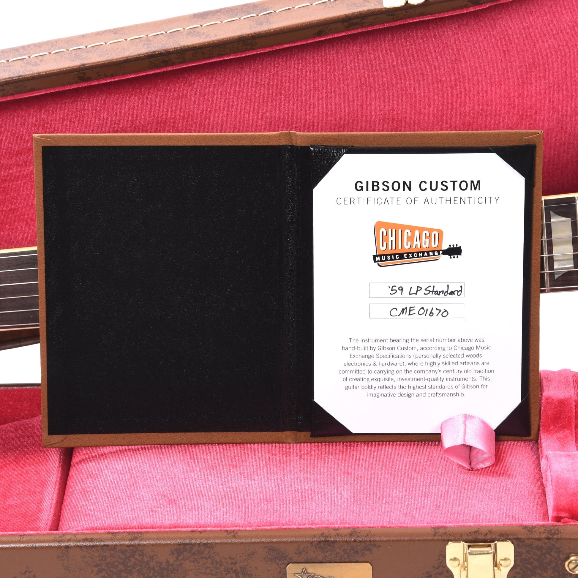 Gibson Custom Shop 1959 Les Paul Standard "CME Spec" Royal Tea Burst Gloss w/59 Carmelita Neck Electric Guitars / Solid Body