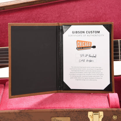 Gibson Custom Shop 1959 Les Paul Standard "CME Spec" Royal Tea Burst Gloss w/60 V2 Neck Electric Guitars / Solid Body