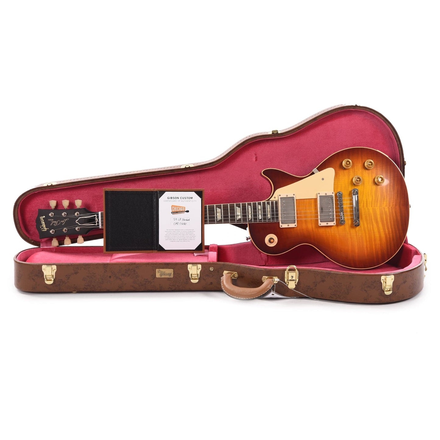 Gibson Custom Shop 1959 Les Paul Standard "CME Spec" Slow Iced Tea Fade VOS w/59 Carmelita Neck Electric Guitars / Solid Body