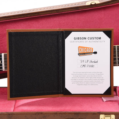 Gibson Custom Shop 1959 Les Paul Standard "CME Spec" Slow Iced Tea Fade VOS w/59 Carmelita Neck Electric Guitars / Solid Body