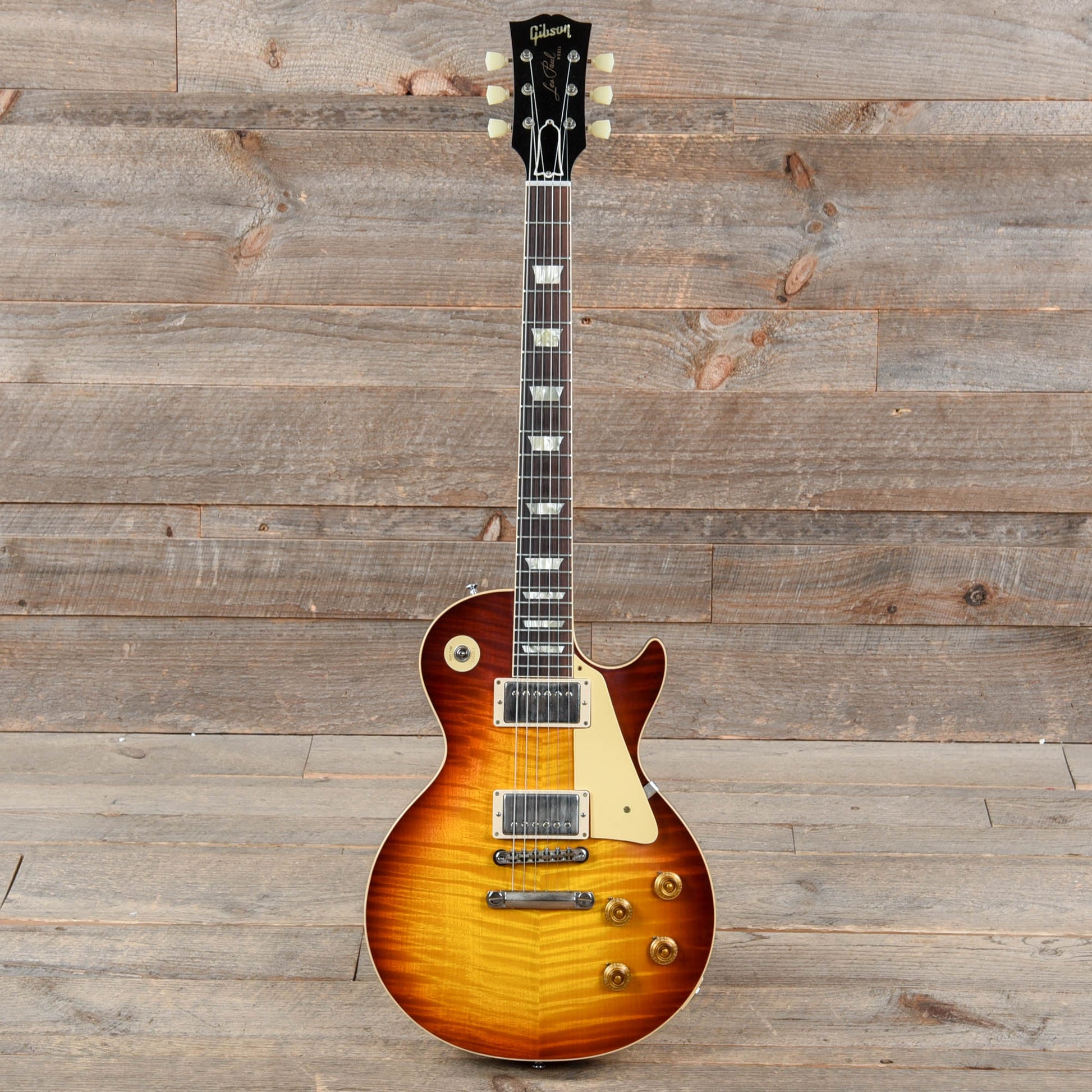 Gibson Custom Shop 1959 Les Paul Standard "CME Spec" Slow Iced Tea Fade VOS w/59 Carmelita Neck Electric Guitars / Solid Body