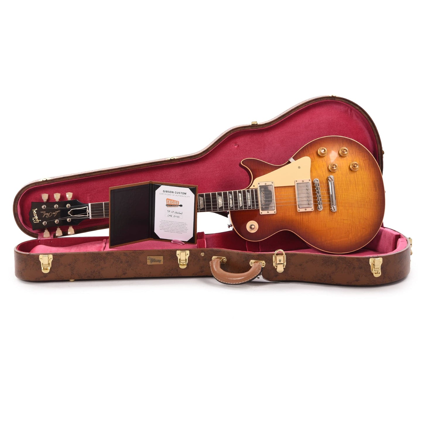 Gibson Custom Shop 1959 Les Paul Standard "CME Spec" Slow Iced Tea Fade VOS w/60 V2 Neck Electric Guitars / Solid Body