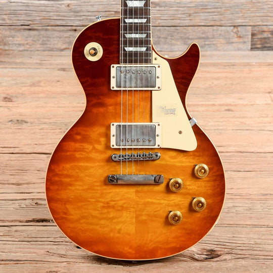 Gibson Custom Shop 1959 Les Paul Standard Figured Red Sky Fade VOS 2018 Electric Guitars / Solid Body