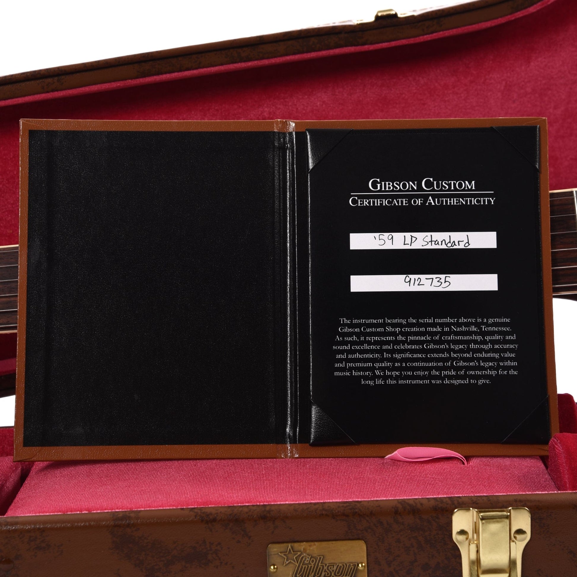 Gibson Custom Shop 1959 Les Paul Standard Reissue Iced Tea Burst VOS Electric Guitars / Solid Body