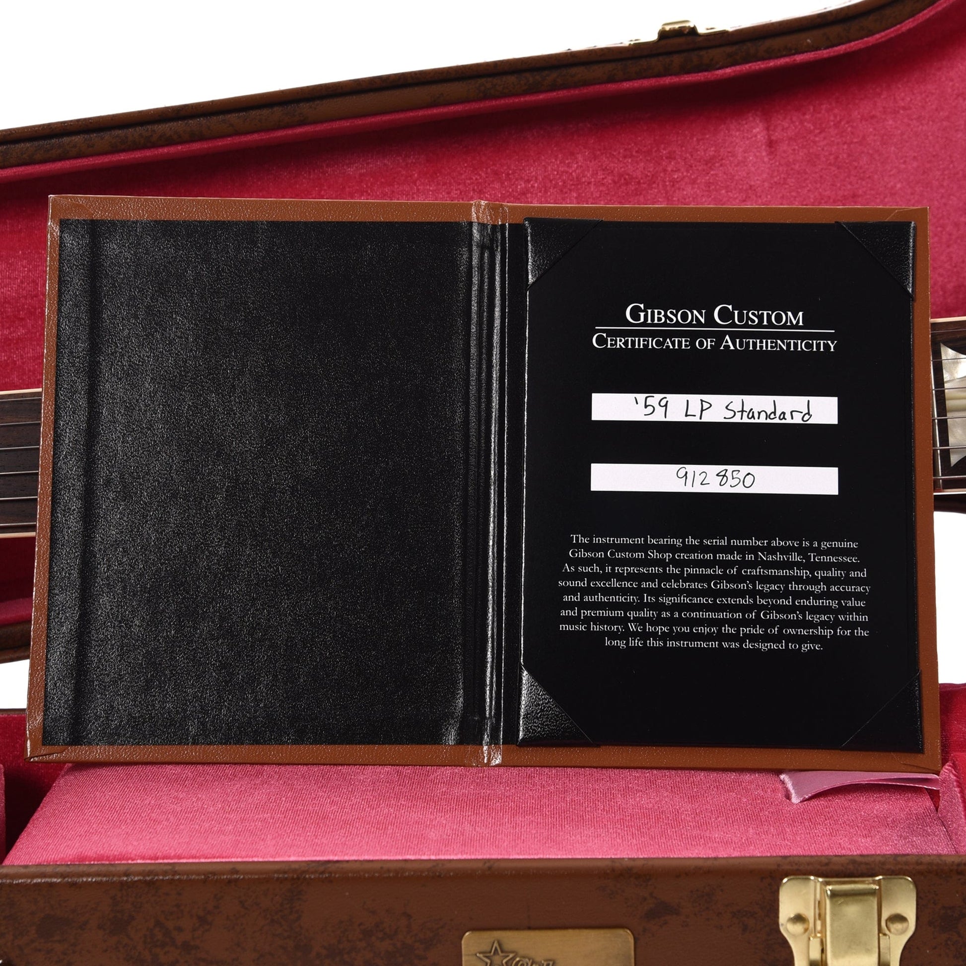 Gibson Custom Shop 1959 Les Paul Standard Reissue Iced Tea Burst VOS Electric Guitars / Solid Body