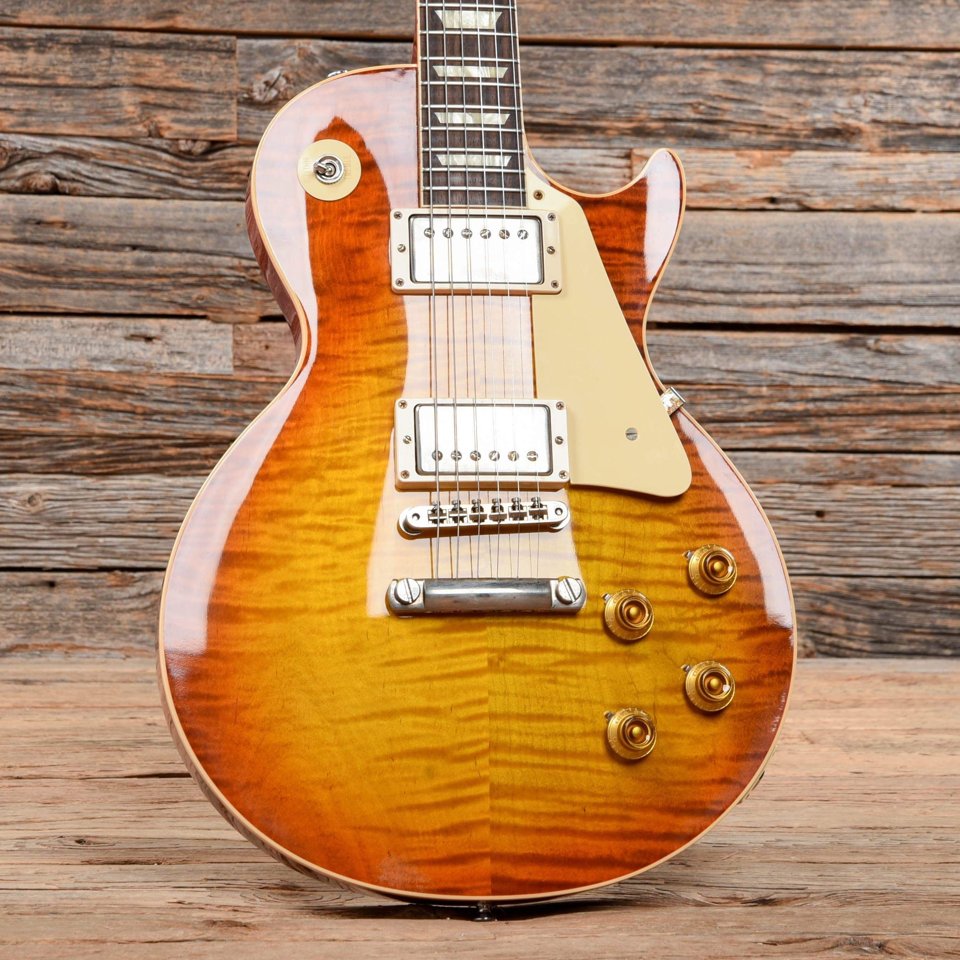 Gibson Custom Shop 1959 Les Paul Standard Reissue Murphy Painted 90's Burst Gloss 2019 Electric Guitars / Solid Body