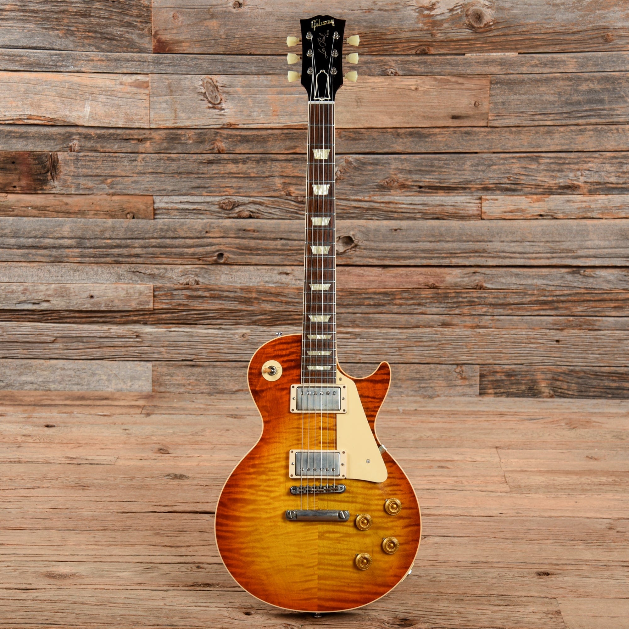 Gibson Custom Shop 1959 Les Paul Standard Reissue Murphy Painted 90's Burst Gloss 2019 Electric Guitars / Solid Body