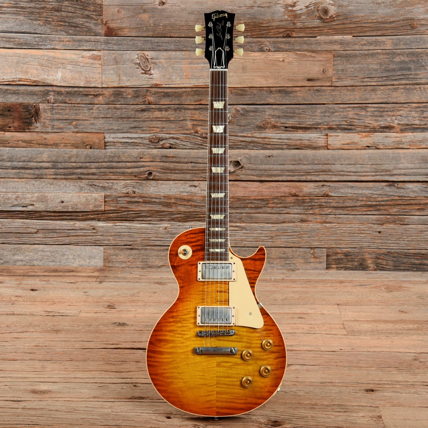 Gibson Custom Shop 1959 Les Paul Standard Reissue Murphy Painted 90's Burst Gloss 2019 Electric Guitars / Solid Body