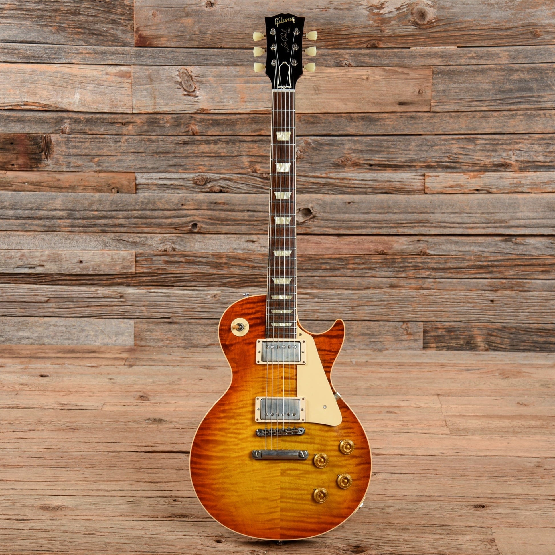 Gibson Custom Shop 1959 Les Paul Standard Reissue Murphy Painted 90's Burst Gloss 2019 Electric Guitars / Solid Body