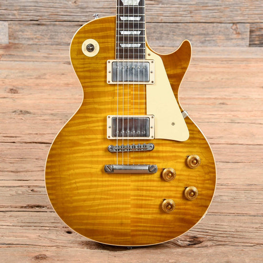 Gibson Custom Shop 1959 Les Paul Standard Reissue w/Brazilian Rosewood Fretboard Dirty Lemon Burst 2018 Electric Guitars / Solid Body